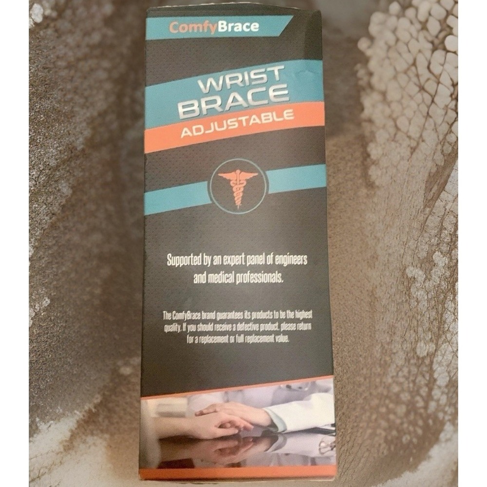 Over the counter ComfyBrace Night Wrist Sleep Brace Support Adjustable Set/2 - Picture 3 of 5